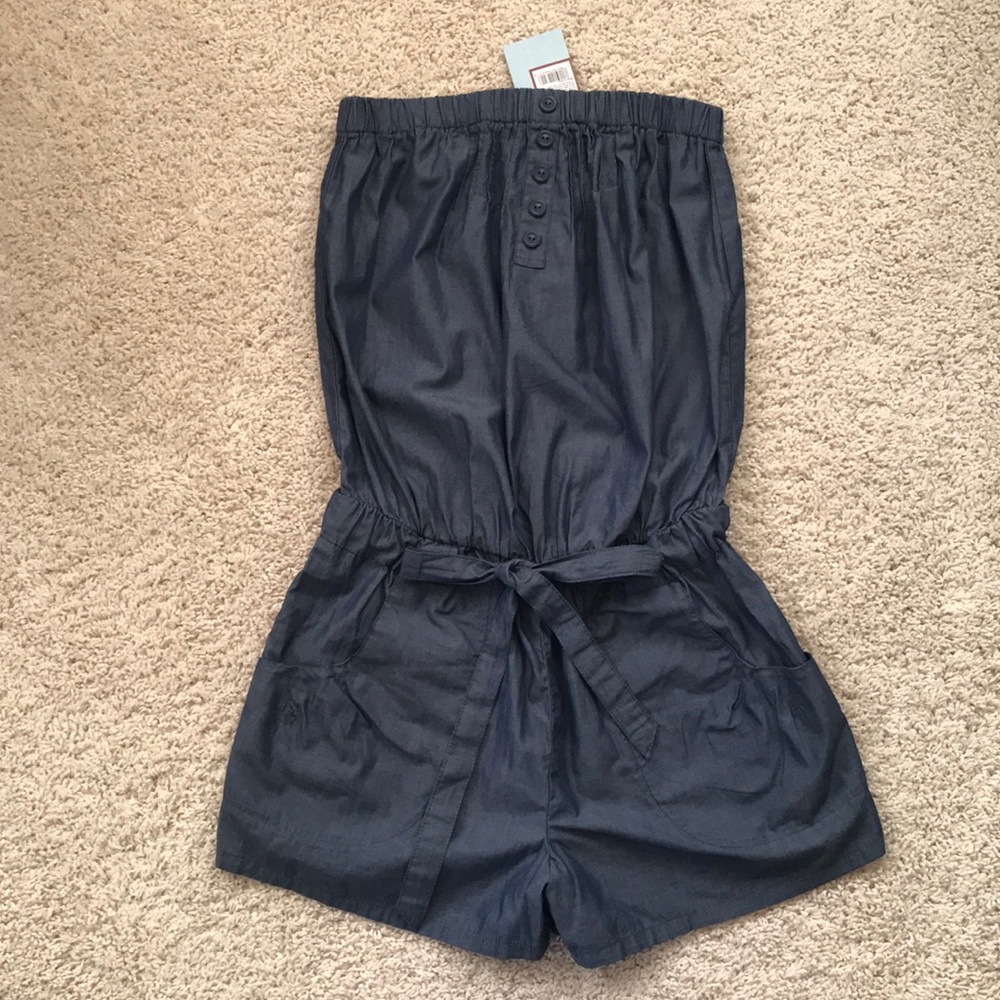 Denim Romper sz Small